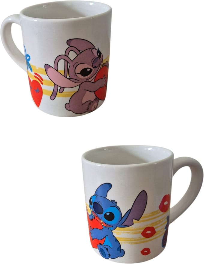 Mok - Stitch & Angel disney 235 ml