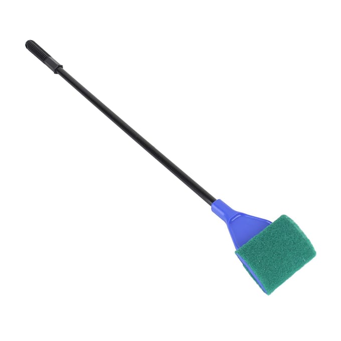 5-in-1 Aquarium Borstel Grind Harken Net Vork Spons Schoonmaakgereedschap Set blue