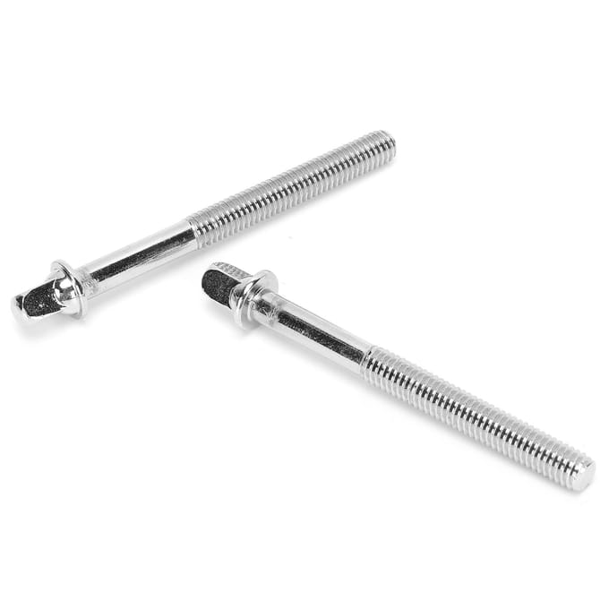 2 Stuks Drumstel Schroef Metaal Set 70mm Instrument Accessoire Vervanging voor Snare Bass WC905 white