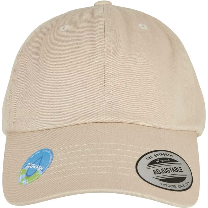 Urban Classics - Ecowash Dad Cap oak Pet - Groen