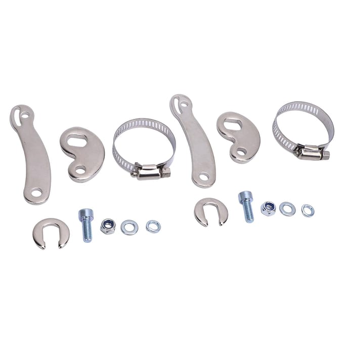2 Jeux Kit Bras de Torsion de Vélo M14 Acier Fixation Sécurisée Sécurité Améliorée Kit de Conversion Bras de Torsion white