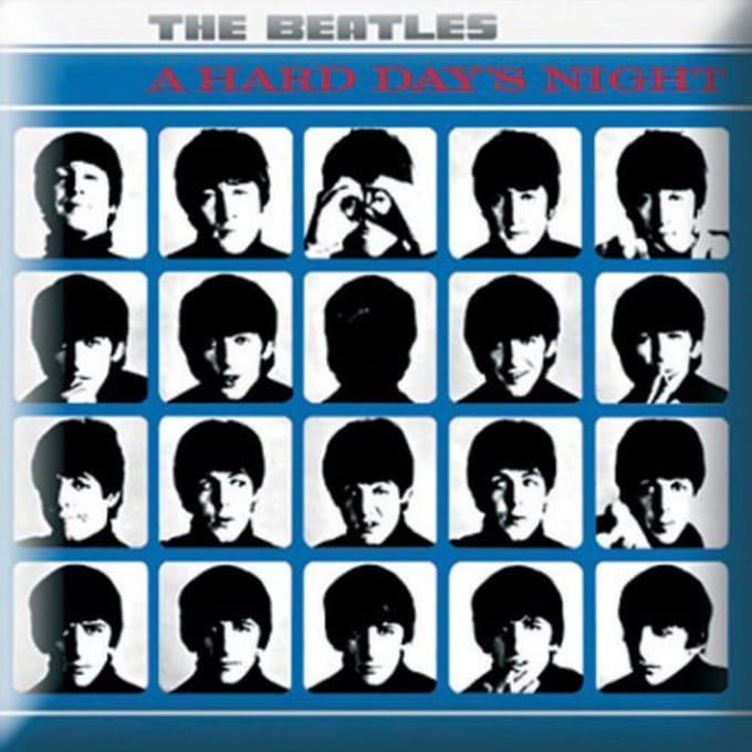 The Beatles - Hard Days Night Pin - Multicolours