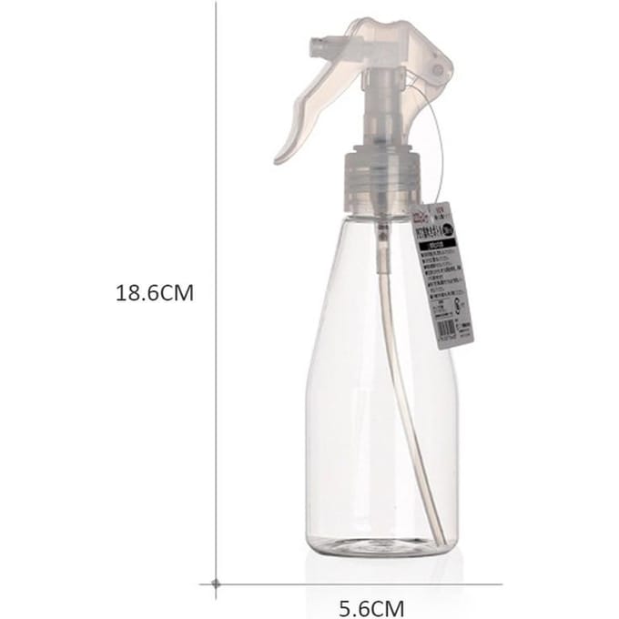 2PCS Flacons Pulvérisateurs 200ml Arrosoir pour Plantes Pulvérisateur de Coiffeur Rechargeable gray