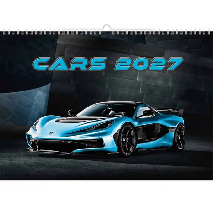 Kalender 2027 Helma 365 31.5x45cm autos