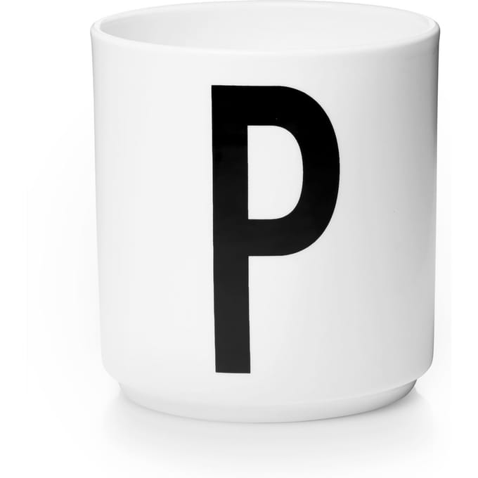DESIGN LETTERS - Personal beker porselein  - wit - P