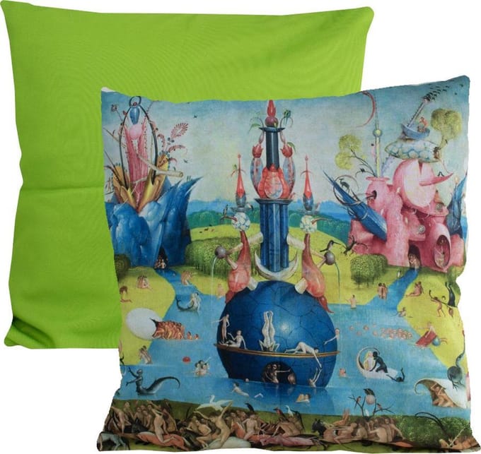 Kussenhoes, Jheronimus.Bosch, Tuin der Lusten