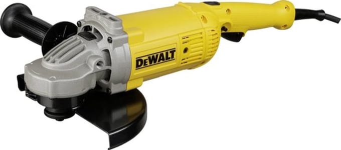 Dewalt 2600W 230mm Angle Grinder With Soft Start +No-Volt