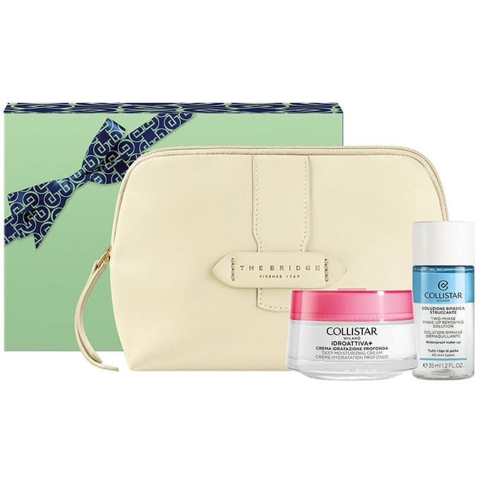 #XMAS25 Idroattiva+ Deep Moisturizing Cream  50ml + Two-phase Make-up Removing Solution 35ml  + Pouch