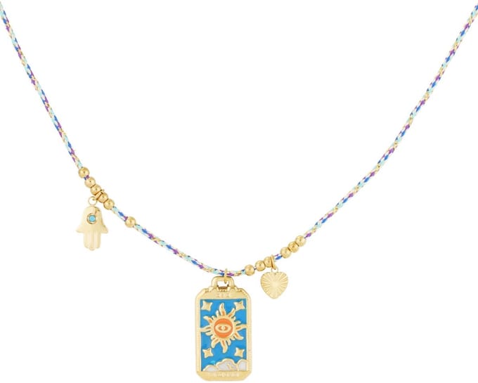 aurora ketting - blauw &