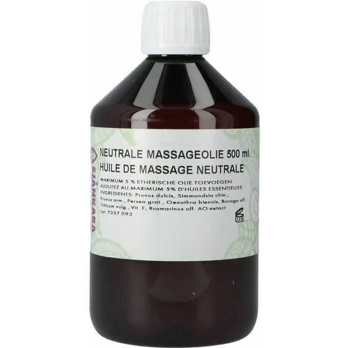 Sjankara Massageolie Neutraal 500ml