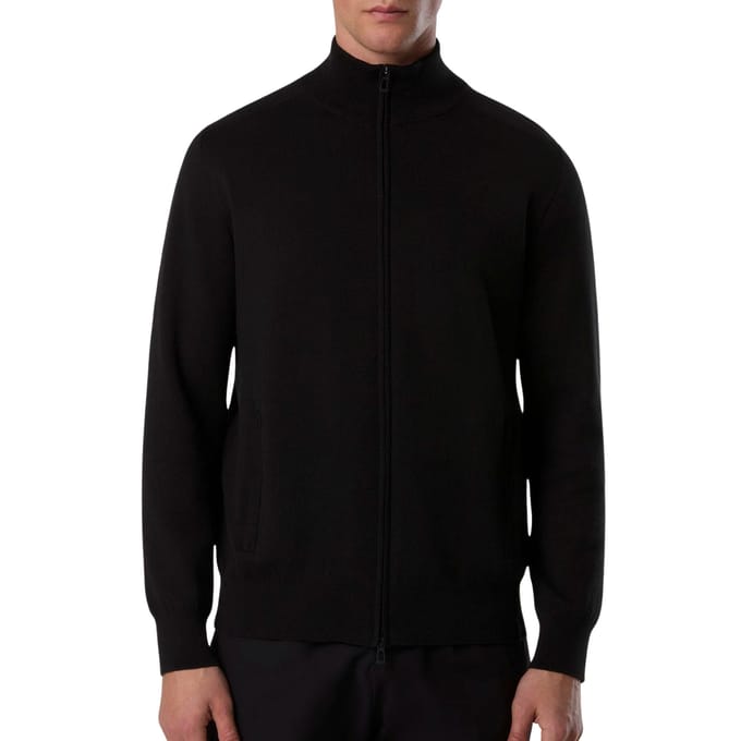 North Sails Bonded Full-zip Sweater Heren - Maat M