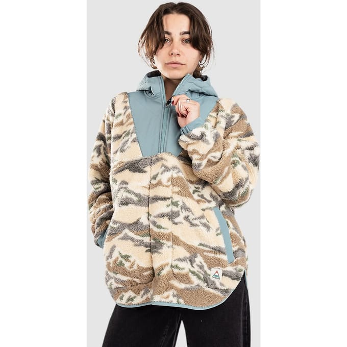 Passenger Beaumont Recylced Half-Zip Fleece Trui patroon