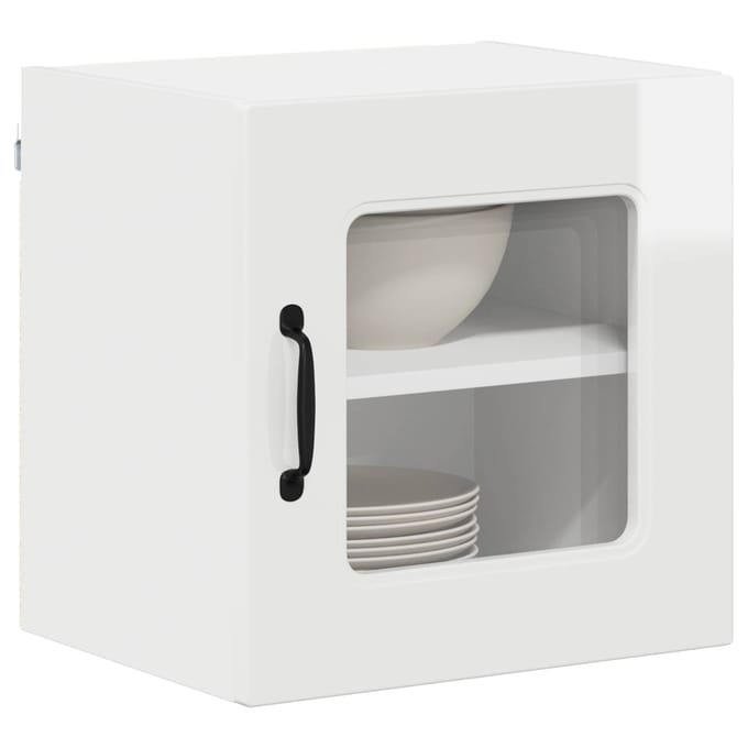 vidaXL - Vaatwasserpaneel - Kalmar - Hoogglans - wit - 40 - x - 31 - x - 40 - cm