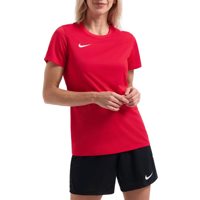 Nike Park VII SS Sportshirt - Maat M  - Vrouwen - rood