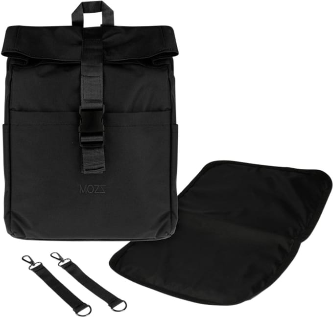 MOZZ BAGS - Lux Lima - Zwart - Luiertas