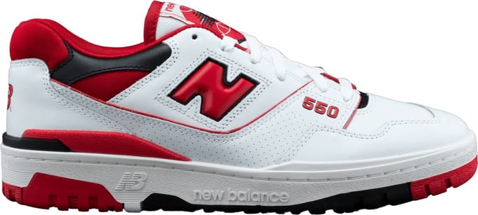 New Balance 550 White Red - Sneakers - Unisex - BB550SE1