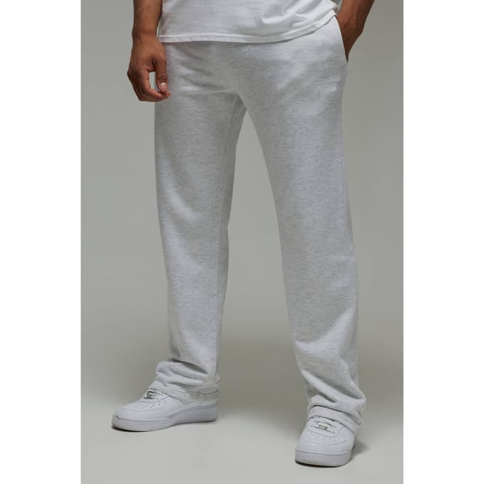 Men's Active Straight Leg Men's Dash Jogger | Grey Marl | Size Medium