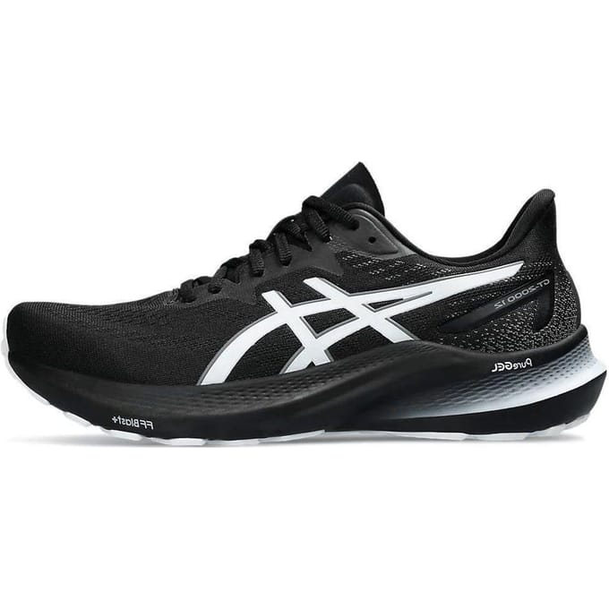 ASICS GT 2000 12 Zwart Wit Heren Sneakers 1011B691-006 47 black
