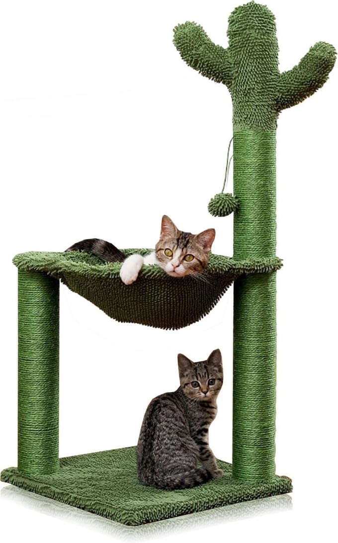 Bolt Edge Krabpaal Cactus - Kattenmand - Kattenspeelgoed - Voor kittens - 93cm