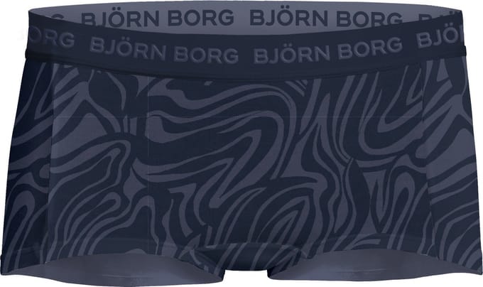 Bjorn Borg 3-Pack meisjes boxershort - minishorts - Groene /Zwart - 170 - Paars