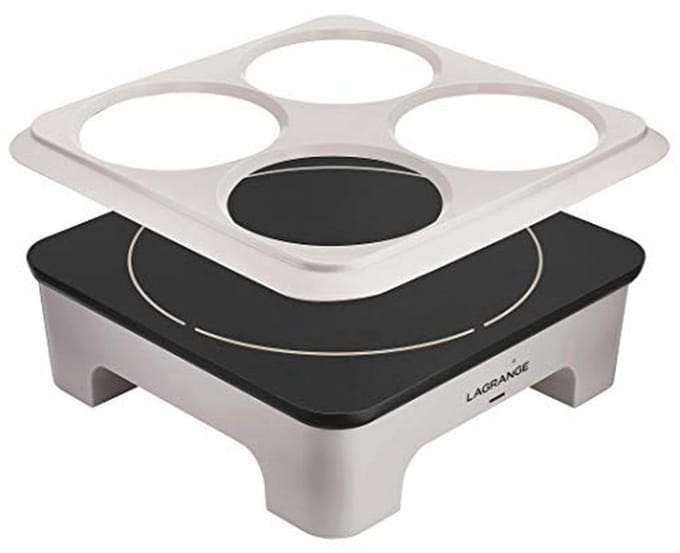Crêpe Maker 2000W - 2-in-1 Pannenkoekenmaker voor Grote en Mini Pannenkoeken