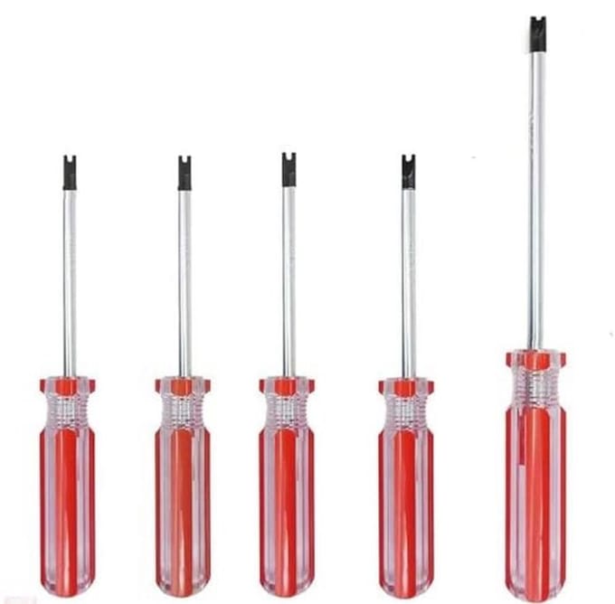 5-delige U-schroevendraaierset met magnetische bits - multifunctioneel handgereedschap