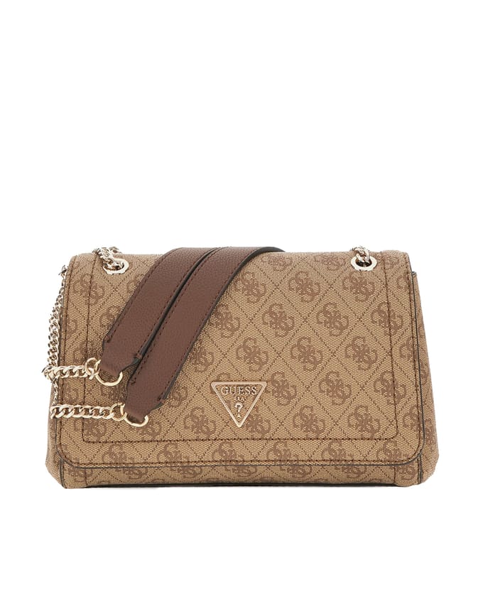 Guess Noelle II Convertible Xbody Flap - Schoudertas 24 cm (bone logo)