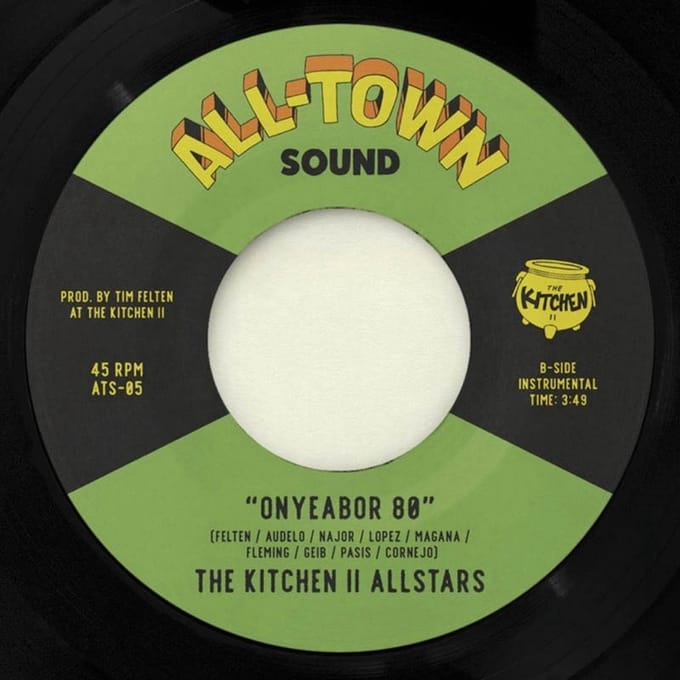 Kitchen II All Stars - Bongo Grove (7" Vinyl Single) (Coloured Vinyl)