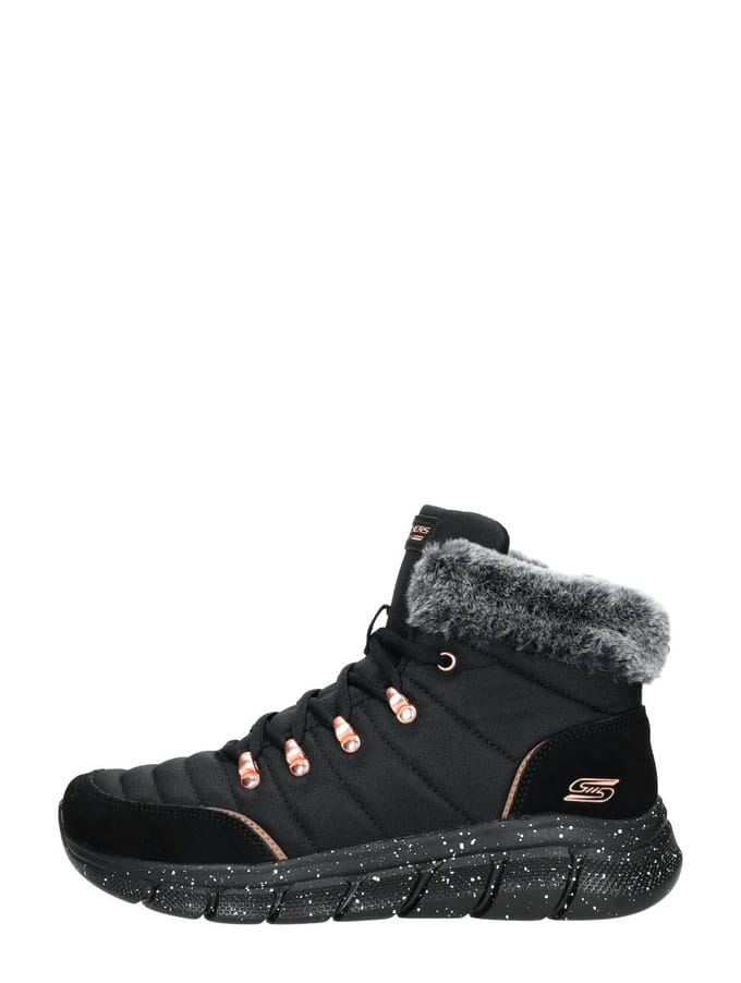 Skechers Bobs B Flex - Jolly Darling Veterschoenen Hoog - zwart - Maat 36