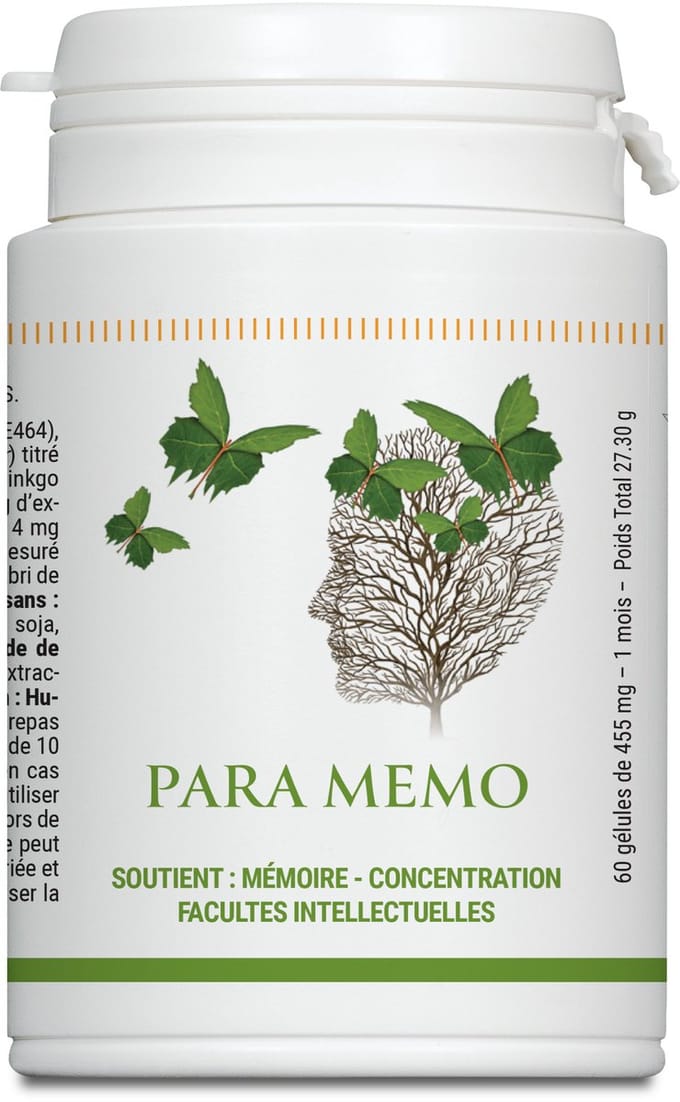 Para Memo Gel 60 Capsules