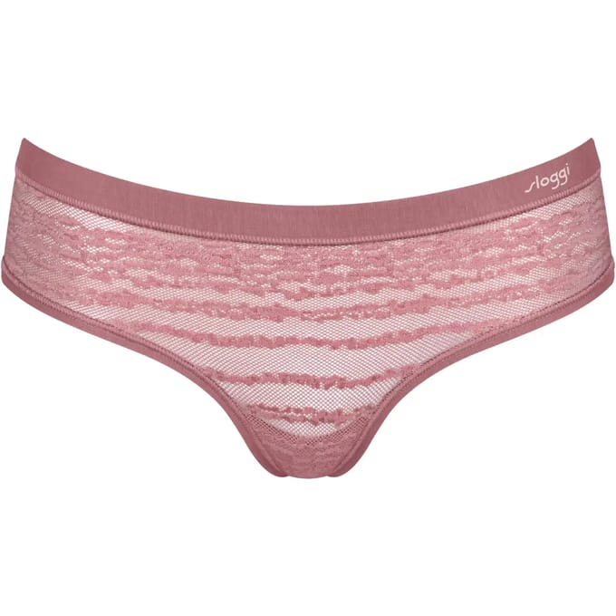 Sloggi FREE Evolve Hipster Lace Dames Onderbroek - BRUIN