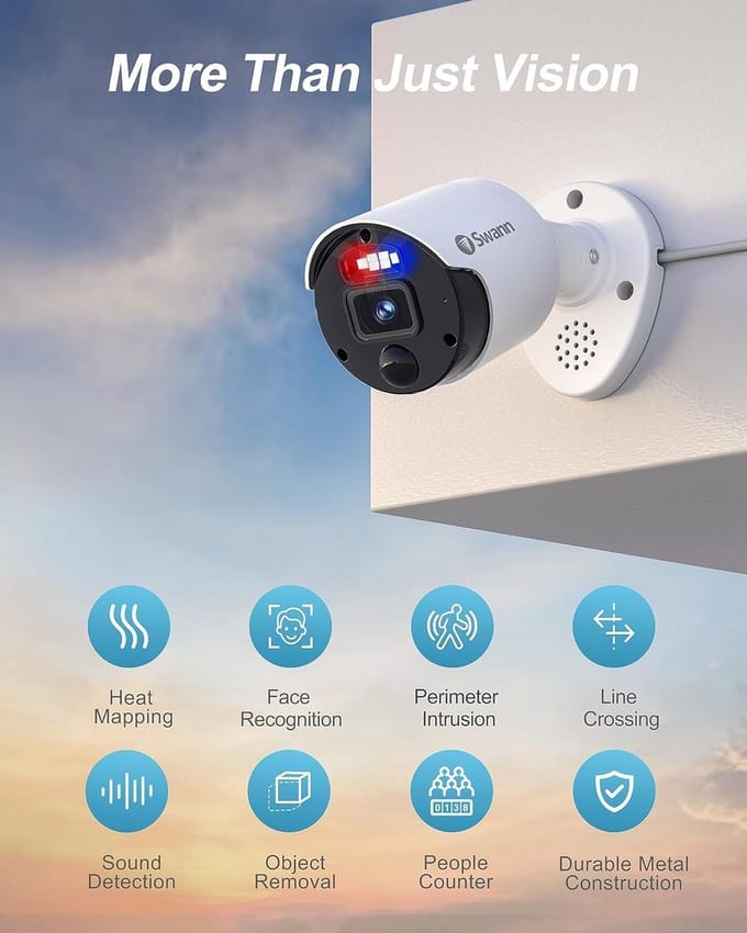 Beveiligingscamera Set - CCTV Systeem NVR Recorder - Huis Beveiligen - 4K HD Video