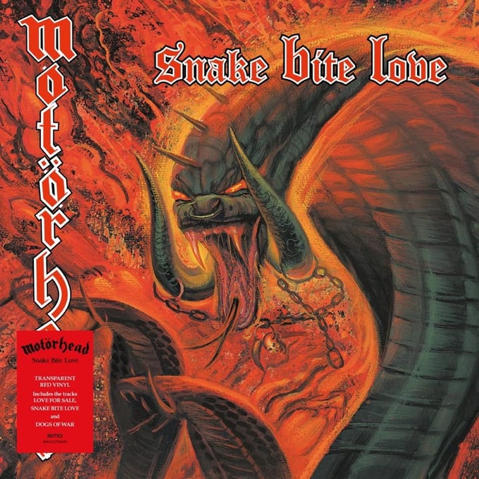 Motörhead - Snake Bite Love (LP) (Coloured Vinyl)