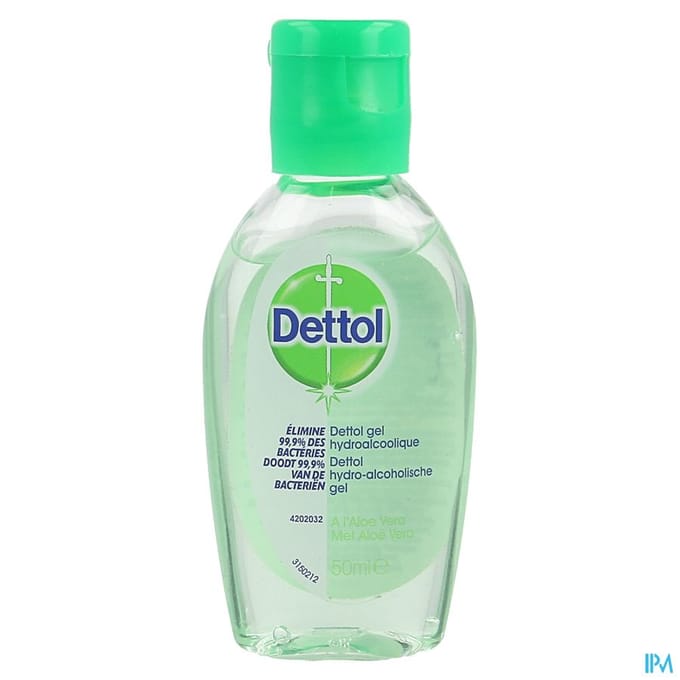 Dettol Hydro-alcoholische Handgel Aloë Vera 50 Gel