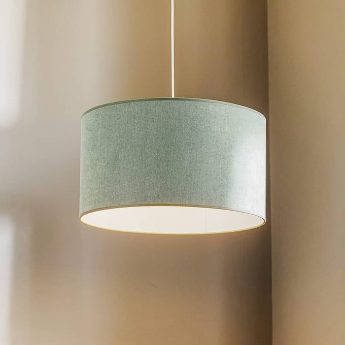 Duolla Hanglamp Pastel Roller in mintgroen