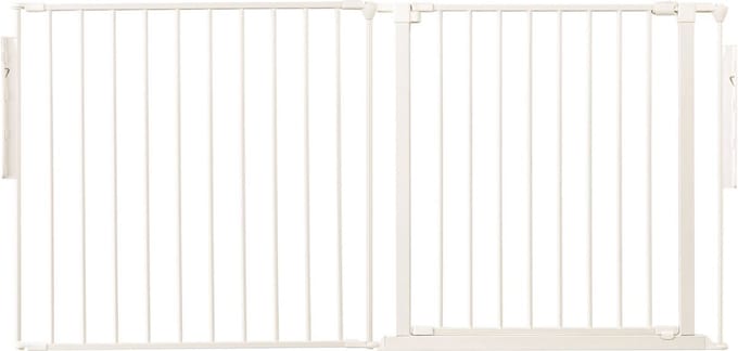 Safetots Kamerbreedhek, Panelenhek, Tot 154cm Breed, Wit, 70cm Hoog