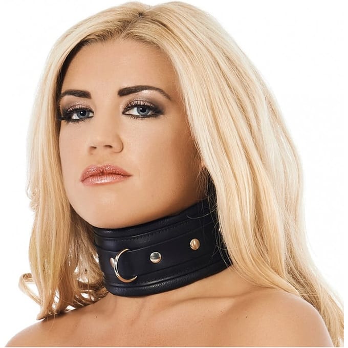 Rimba - Lederen Gevoerde Collar