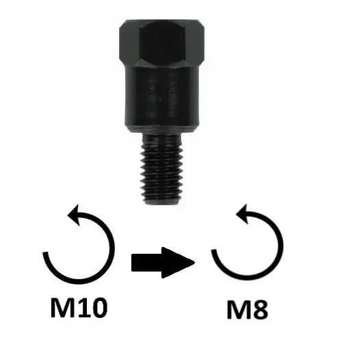 Motorspiegel adapter BCR M8x1,25 SX