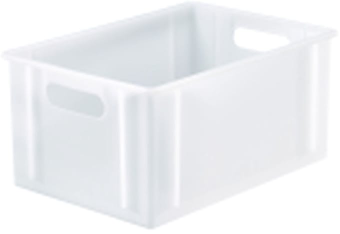SmartStore - Basic Opbergkrat M 12,5 liter - Roestvast Staal - Transparant