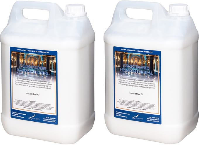 Hairconditioner Hammam Herbal 5 liter – set van 2 stuks