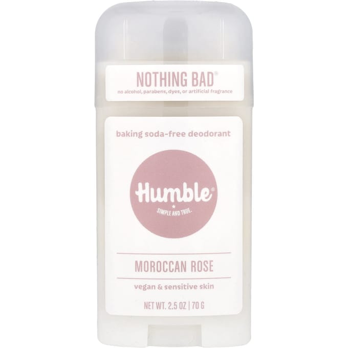 Humble Brands, Deodorant zonder Baking Soda, Marokkaanse Roos, 71 g (70 g) gray