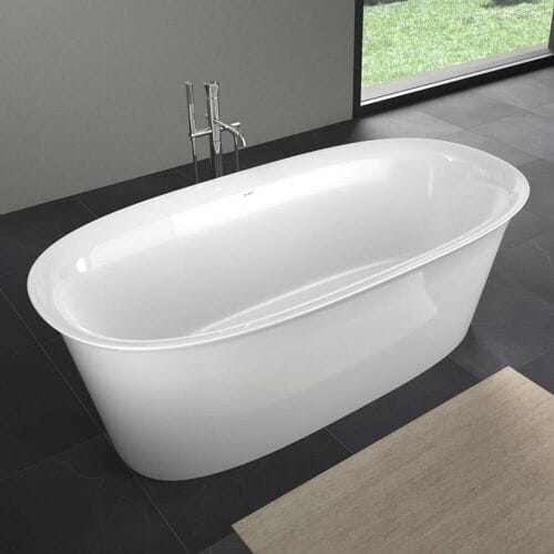 Duravit White Tulip bathtub freestanding 180 x 90 cm 7004690000000