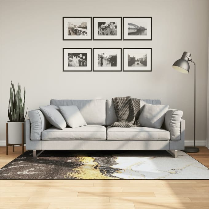 vidaXL - Vloerkleed - wasbaar - 120x180 - cm - meerkleurig