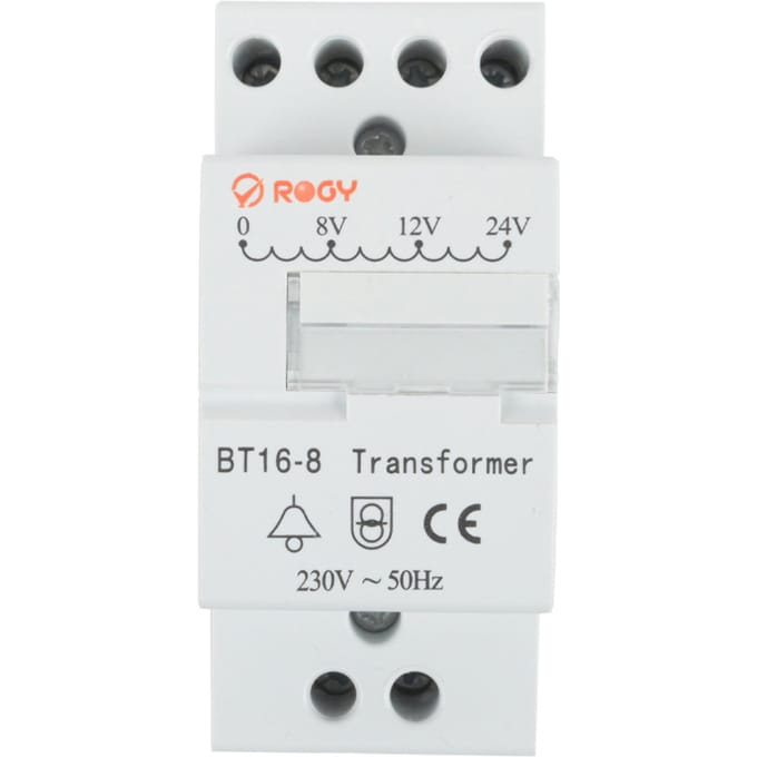Ezviz Transformer - Wit - DIN-rail Adapter - Voor DB1C Deurbel