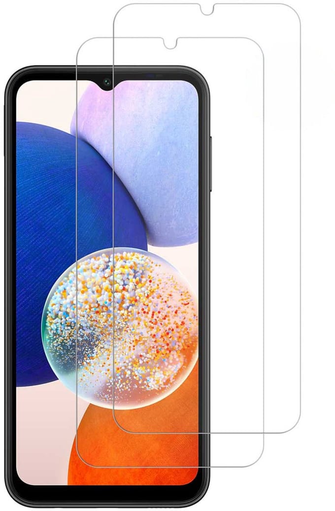 imoshion Screenprotector Gehard Glas Duopack - Geschikt voor Samsung Galaxy A14 (5G)