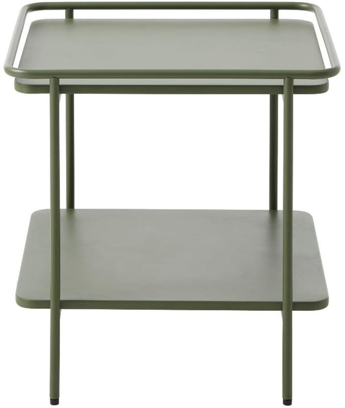 Nordic Home - Millie bijzettafel 45x45 cm - olijfgroen