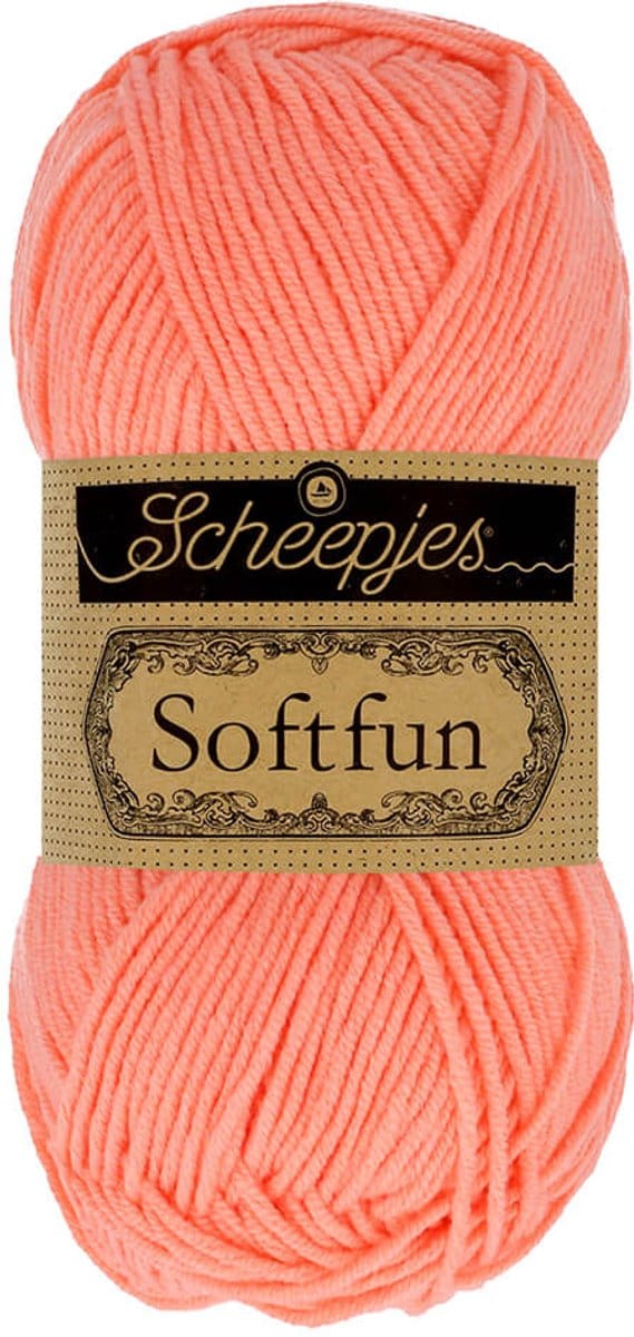 Scheepjes Softfun 50g - 2636 Soft Coral