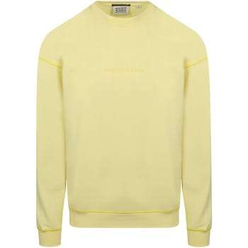 Sweaters Scotch &amp; Soda Sweater Core Logo Geel