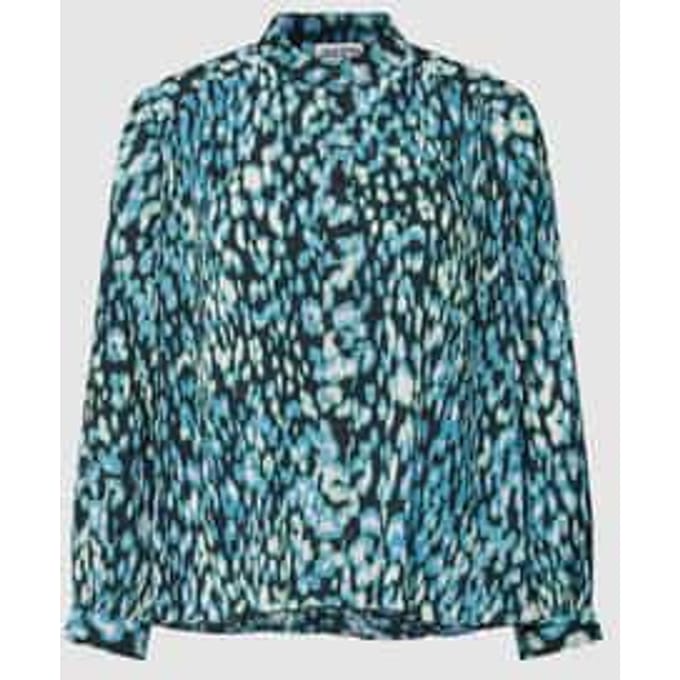 Blouse met all-over motief