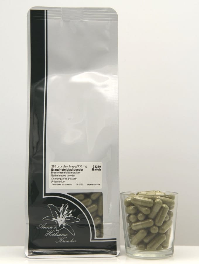 Brandnetelblad capsules 295 stuks